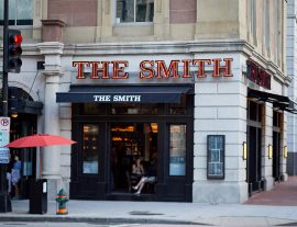 Exterior photo of The Smith DC location