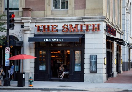 Exterior photo of The Smith DC location
