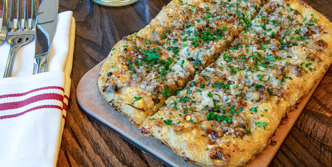 A photo of the clam pizza at The Smith U Street.