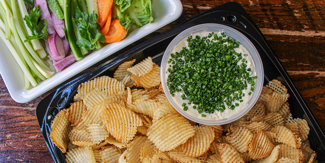 Chips and Dip platter